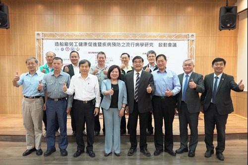 圖：本次活動邀請阿春部長及合作夥伴現場合影。