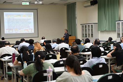 與會者認真聆聽Frankowski教授演講