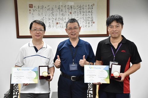 勞安所參與「2018台灣創新技術博覽會」榮獲1金1銅殊榮
